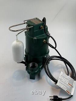Pompe de puisard submersible en fonte Zoeller 1096 1/2HP 80GPM