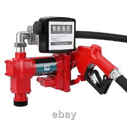 Pompe de transfert de diesel 12 Volts CC 1/4 CV 20 GPM en fonte