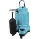 Pompe Submersible Automatique En Fonte Robuste De 1/3 Hp Pour L'évacuation Des Eaux Usées