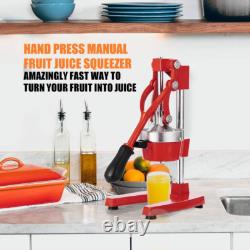 Presse manuelle en fonte lourde commerciale pour agrumes orange citron lime raisin