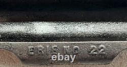 Rare Erie No 22, 954, (griswold) Pâte À Pain En Fonte, 11 Fentes, 1920-1949