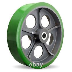 Roue Hamilton 9000 lbs de capacité 20x5 Duralast Polyuréthane sur Fonte, 5