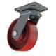 Roue Pivotante Hamilton S-wh-6mb-4sl-fb, En Fonte, 6 Pouces, 1400 Lb, Rd