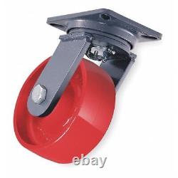 Roue pivotante en fonte Hamilton S-Fm-6Mh, 6 pouces, 2200 lb
