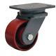 Roulette Plate Hamilton S-wh-4mb, Pivotante, Fonte, 4 Pouces, 1000 Lbs, B