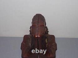Serre-livres antiques des Shriners, années 1920, en fonte, sphinx, 12 livres