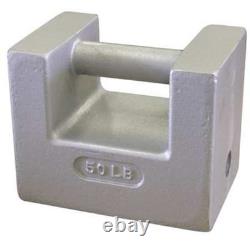 Système de pesage Rice Lake 12839 Poids de calibration, 50 lb, peint