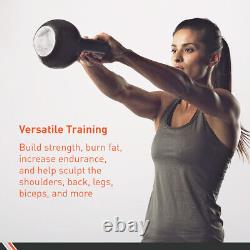 Translate this title in French: BodySport Kettlebells en fonte, 70 lb. Kettlebell d'entraînement de force.