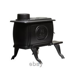 US Stove Company Poêle à bois en fonte propre brûlant de 900 pieds carrés Rustique