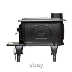 US Stove Company Poêle à bois en fonte propre brûlant de 900 pieds carrés Rustique