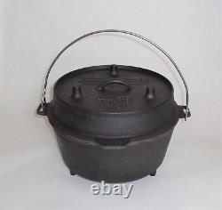 Vintage Camp Chef Cast Iron Ultimate Hollandais Four Roaster Convection Smoker Grill