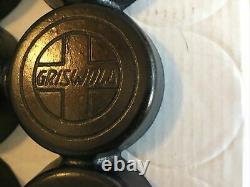 Vintage Griswold No 8 (946) Fer En Fonte Muffin / Gem / Biscuit Pan Excellent