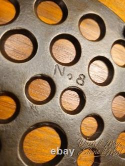 Vollrath #8 Faitout en Fonte Rétro Rénové 3 Pièces (Base, Trépied, Couvercle)