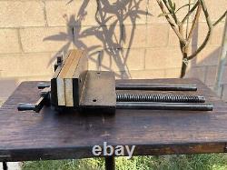 Vtg. Colombie 3-cd 10'' Jaw Woodworking Vise Cast Iron Vice 34 Lbs Cleveland, Oh